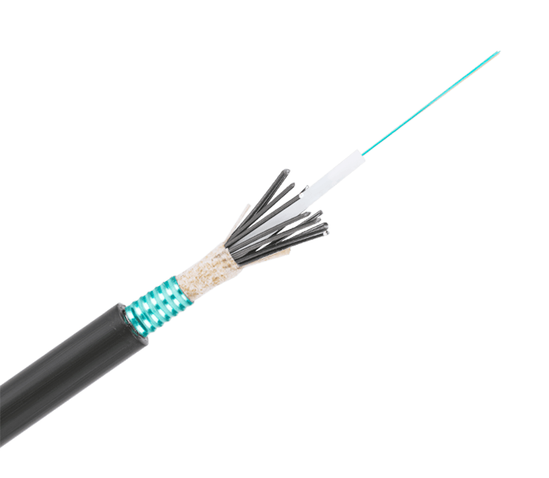 GYXTS Cablu de fibră optică pentru exterior tip tub central