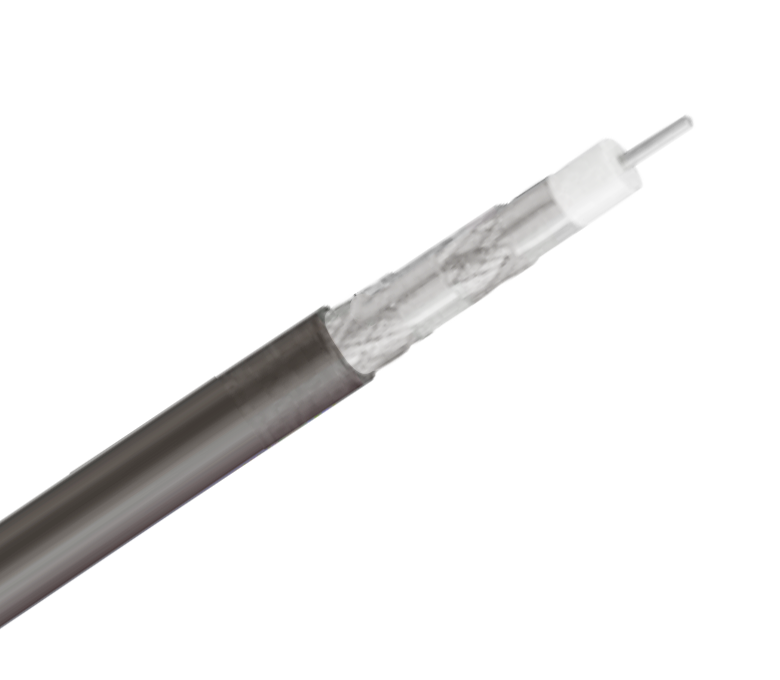 Seria RG59QF Cablu coaxial de 75 ohmi—Cad-Shield cu Jelly