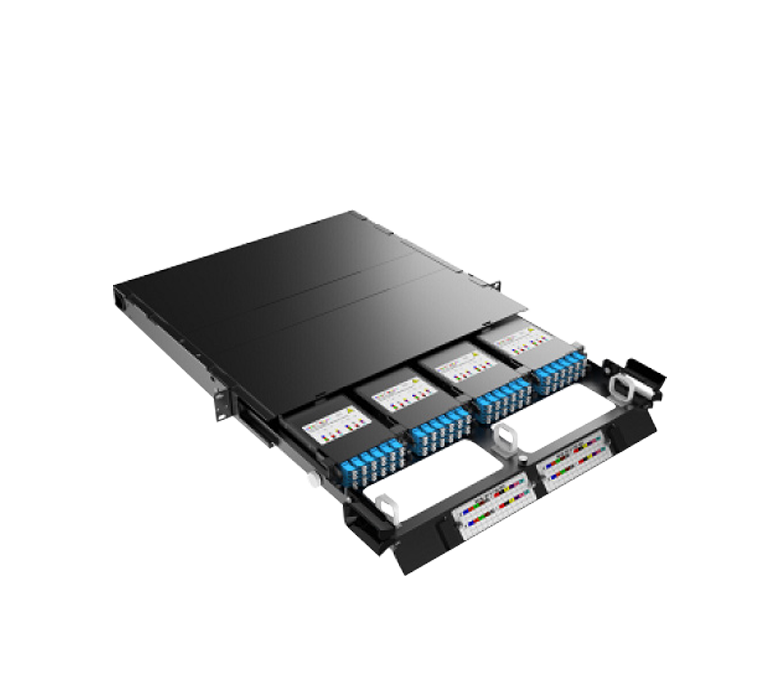 Accesoriu de distribuție a energiei pentru centrul de date cu modul de fibră MPO 10 Gigabit